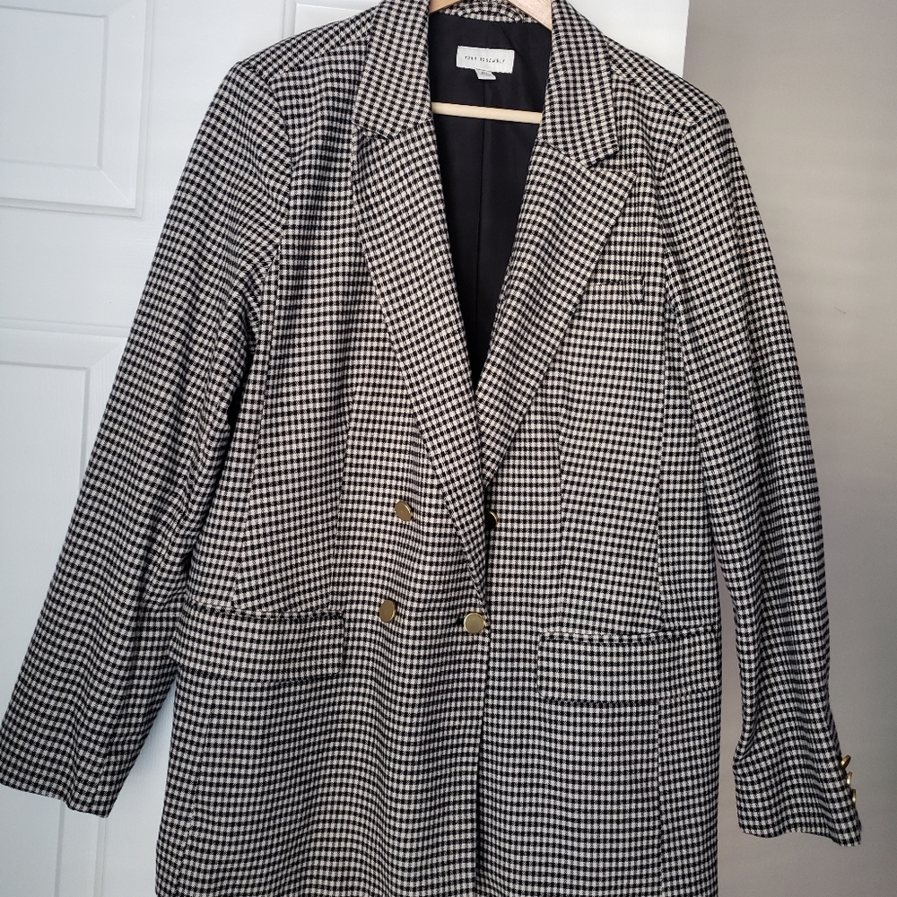 Houndstooth Blazer